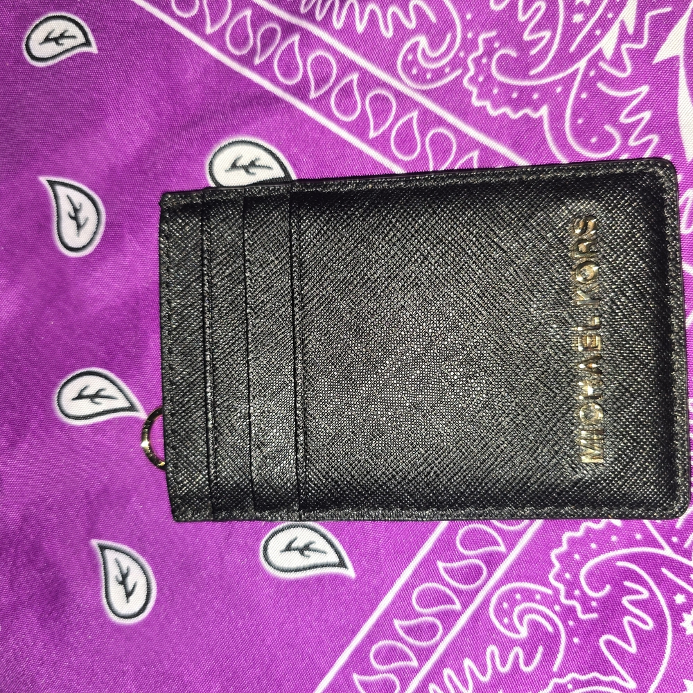 Michael Kors Black Card Holder